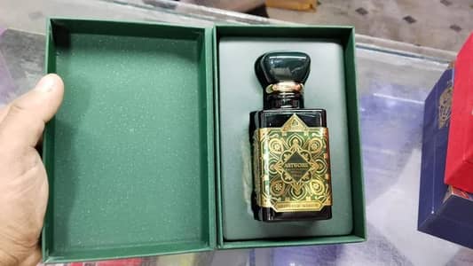 Men oud perfume Black Gold Bottle Long Lasting