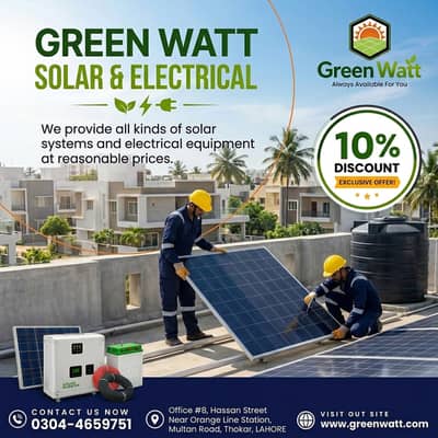 solar inverter / solar repairing / solar panel instalation services