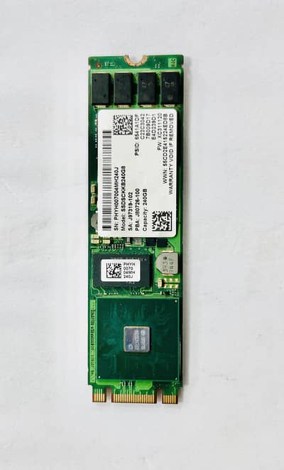 INTEL SSDSCKKB240G8 240GB NVME M. 2 SATA SSD J97319-102 J80726-100