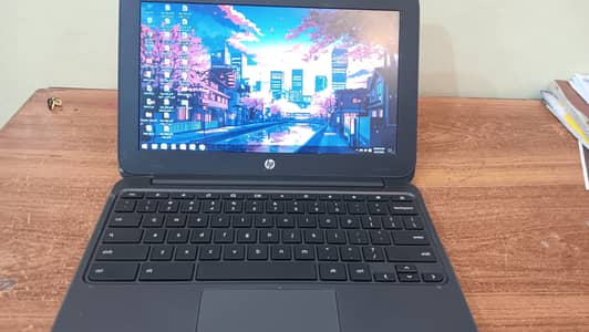 HP 11.6" Chromebook Laptop - Intel Celeron, 2GB RAM, Windows 10 Pro*