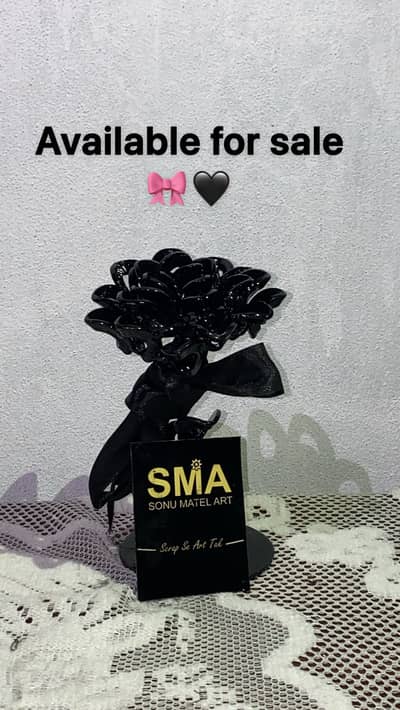 Metal flower
