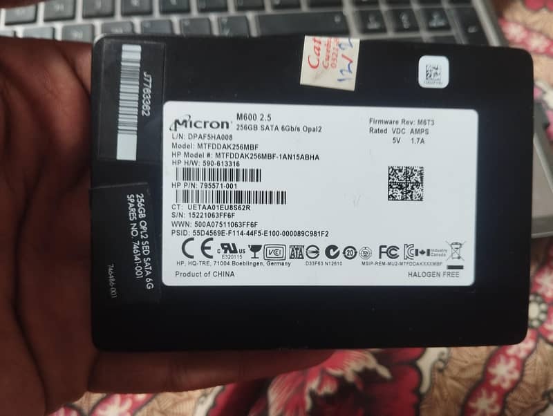 External SSD drive 5