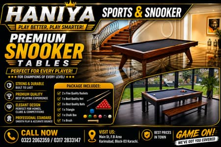 Snooker Table  Game Manufacturing/Pool Table/ Snooker Factory/ Cus
