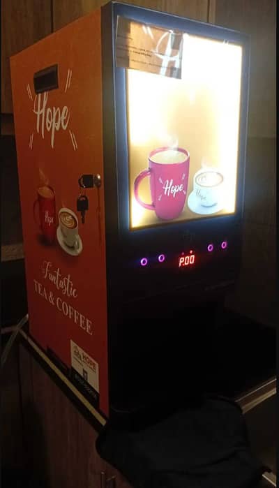 Tea & coffee machine 3 jar options New just use 1 week