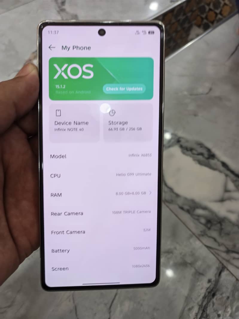 Infinix Note 40 0