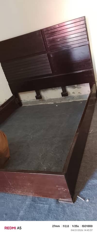 double bed for sale use but condition ok