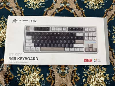 ATTACK SHARK X87 RGB Mechanical Keyboard (87 Keys) - Like New