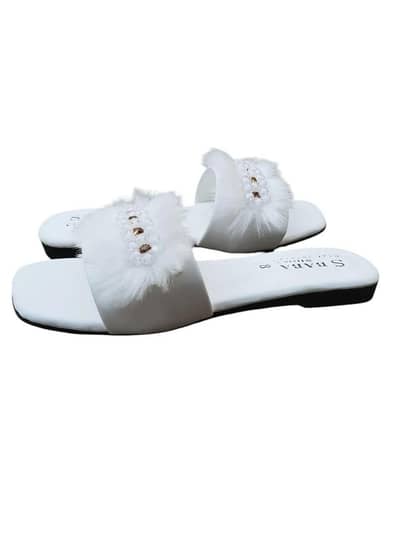 shoes women synthetic leather rhinestone slide whites sue