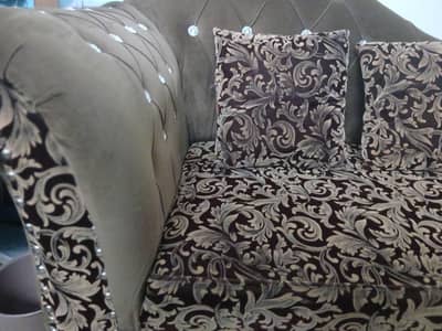 Dewan Shaped Sofa Rarley used