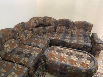 7 seater L-shaped sofas