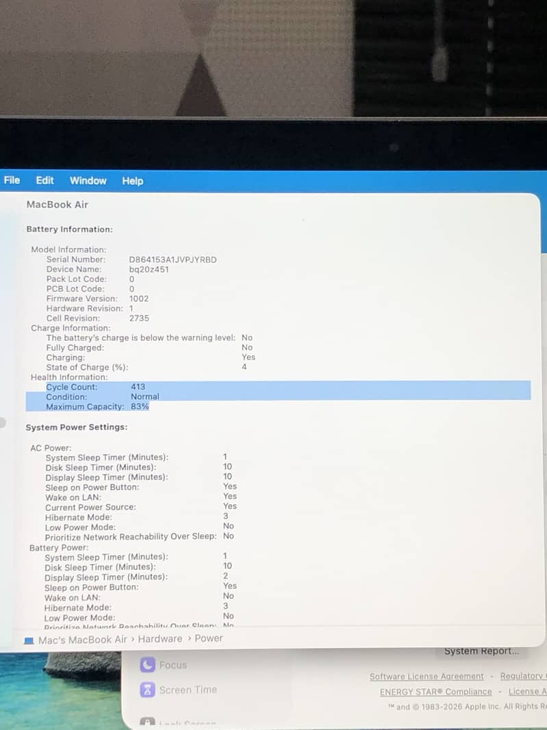 Macbook Air 7