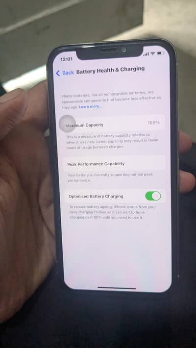 Apple iPhone X 256gb PTA APPROVED