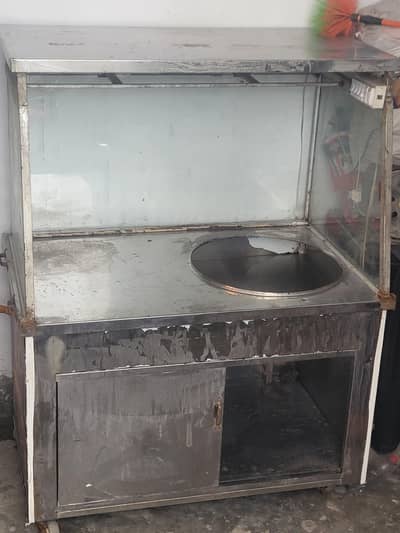 fast food counter Best heavy stain less steel made
