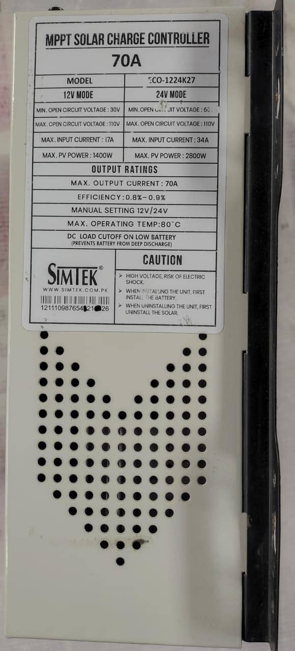 Simtek Controller Charger 3
