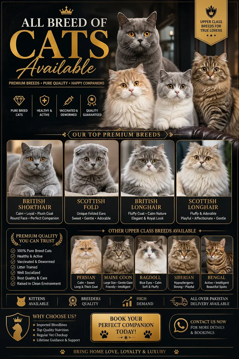 Cats | Kittens | Scottish Fold | British Shorthair | All Types of Cats