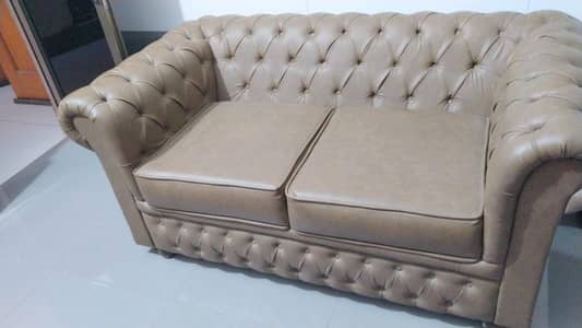 Leather Sofa Set 6 seater