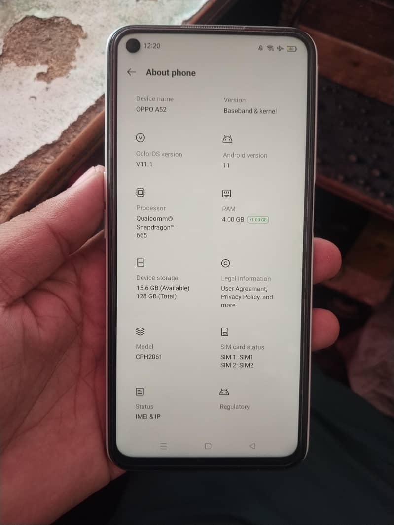 OPPO A52 4