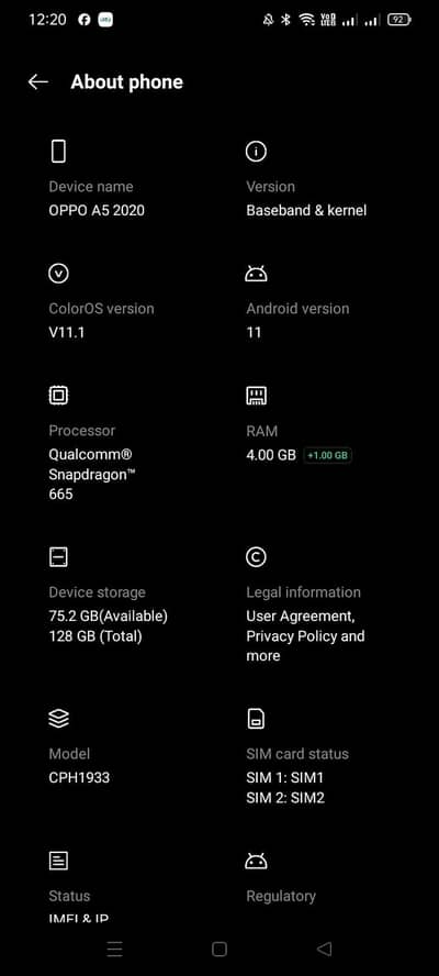 OPPO A5 2020