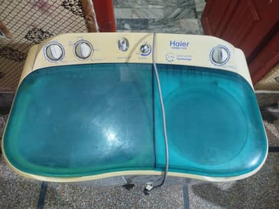 Haier washing machine with dryer 8kg