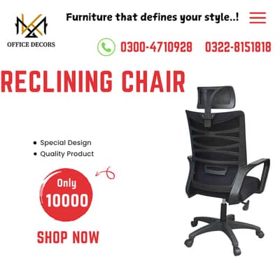 High back chairs | Chairs for sale | Chairs in Lahore | Imported chair