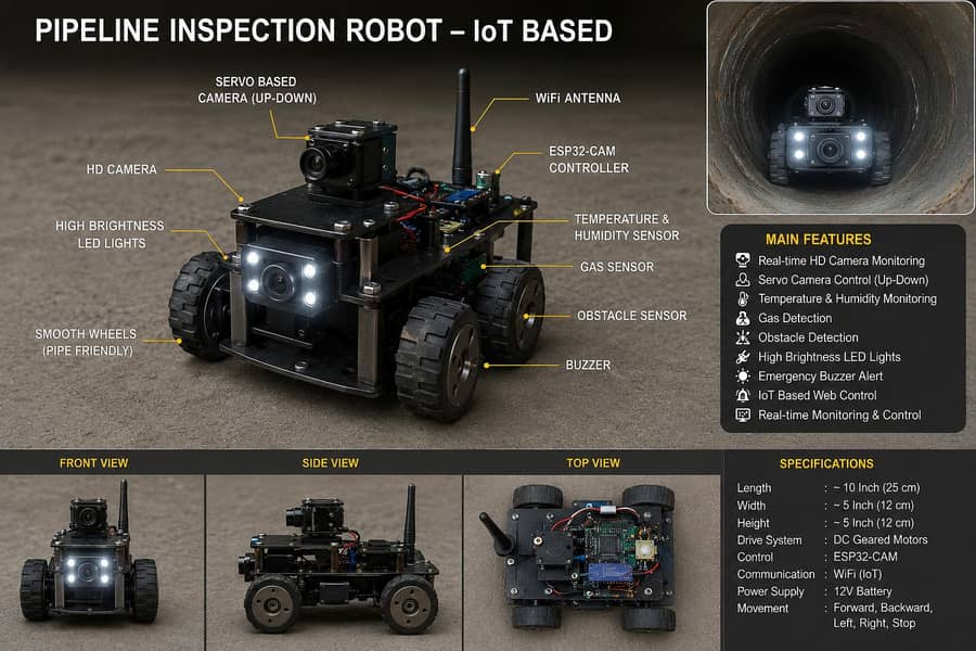 FYP Final year Engineering Robotics & Acadmic Projects 13