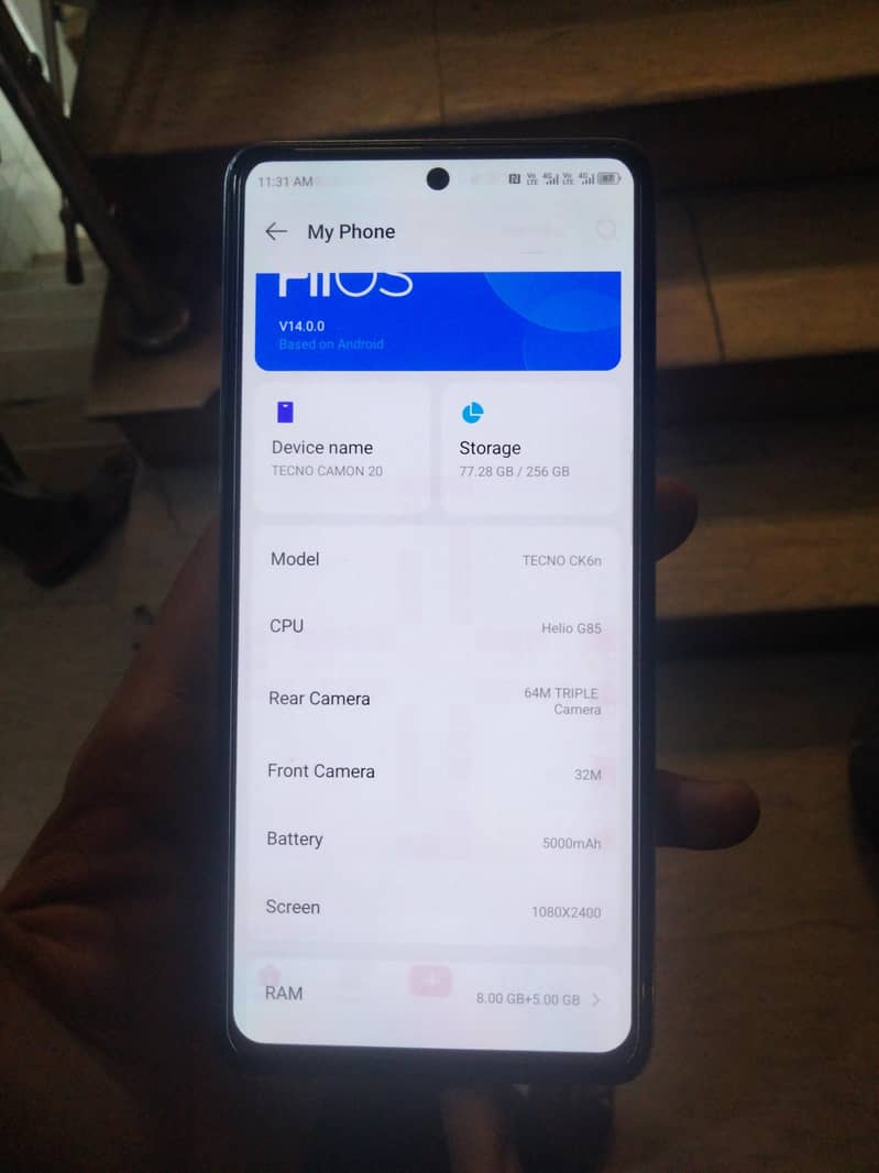 tecno camon 20 5