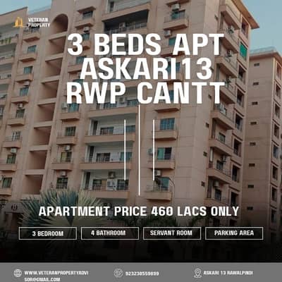 3 Beds Luxurious Apartment in Askari 13 prime location in Rawalpindi