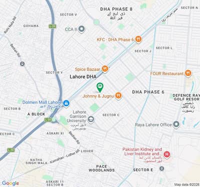 DHA Phase 6 - Block B Residential Plot For sale Sized 2 Kanal