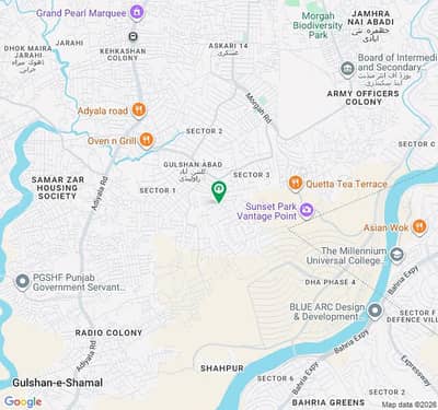 One Kanal Residential plot in Clifton Town Rawalpindi