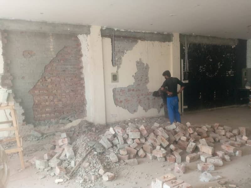 Renovation services lahore,house painting service,plastic Emulsion 4