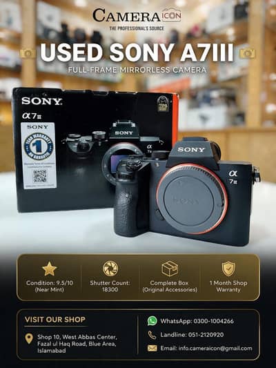 Sony A7III body