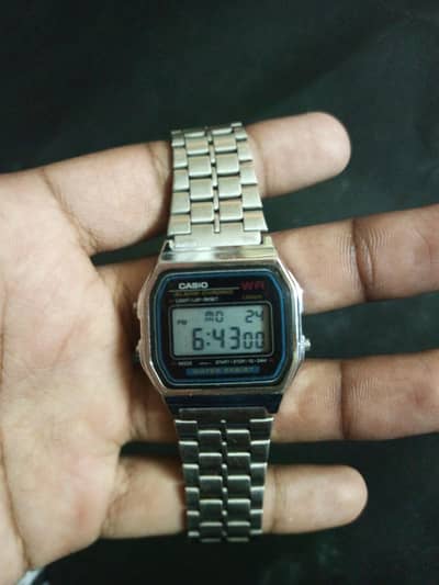 Original Vintage Casio A159W Digital Watch – Japan M (593 Module)
