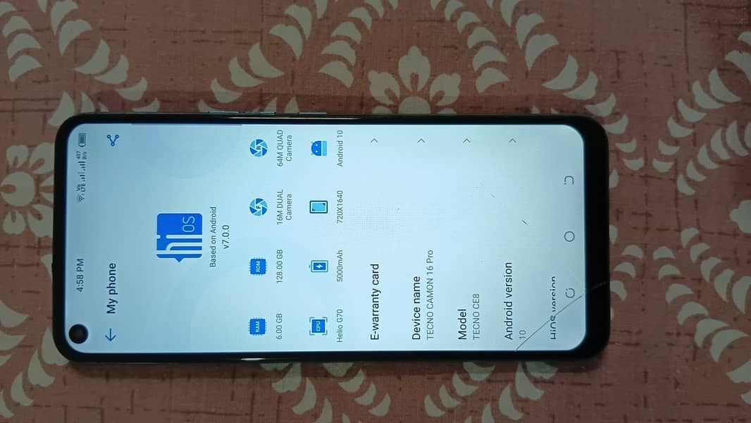 Tecno CAMON 16 Pro 4