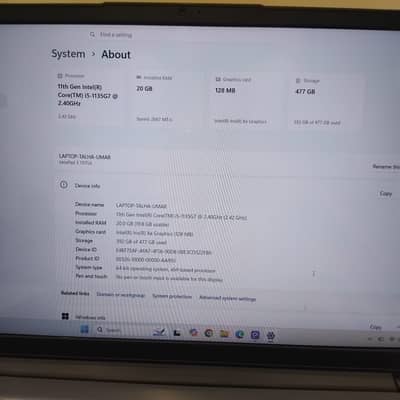 Lenovo IdeaPad 3 15ITL6 i5 11th Gen, 20GB RAM, 512GB SSD Touch