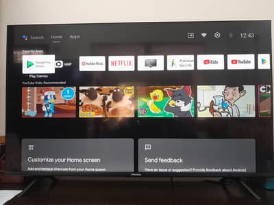 hisense LED one month used