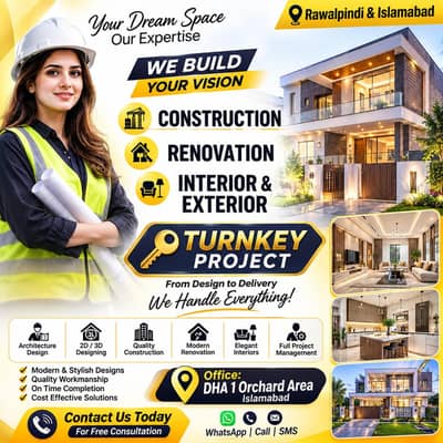 Construction Interior Design Exterior Design Renovation Services