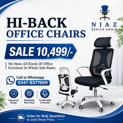 Executive Office chairs | Boss chair | Revolving chairs in karachi