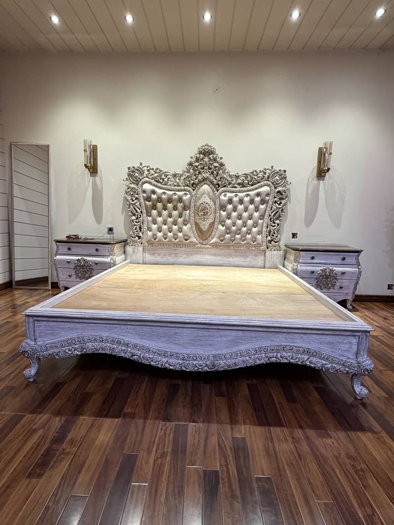 Luxury Bed set - Fantac brand bedroom set for sale - Bed set complete 1