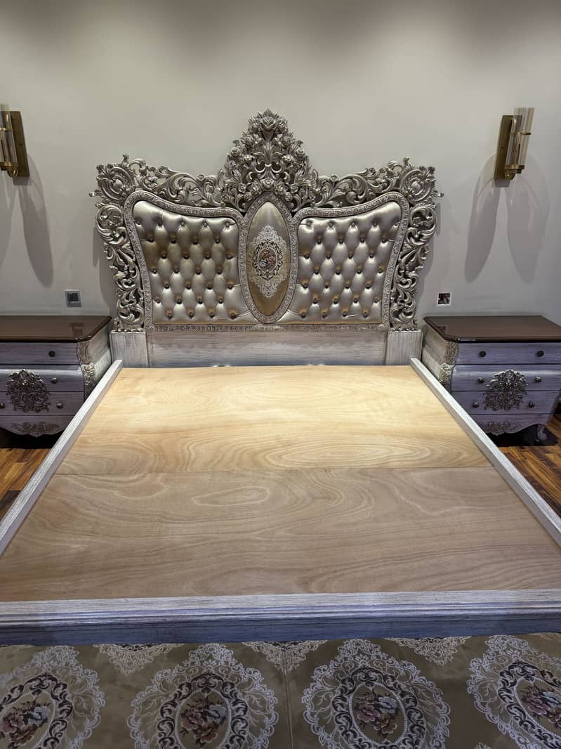 Luxury Bed set - Fantac brand bedroom set for sale - Bed set complete 8