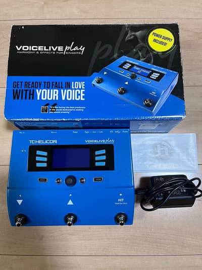 TC Helicon Voice Live Play Vocal Effects Processor + Looper