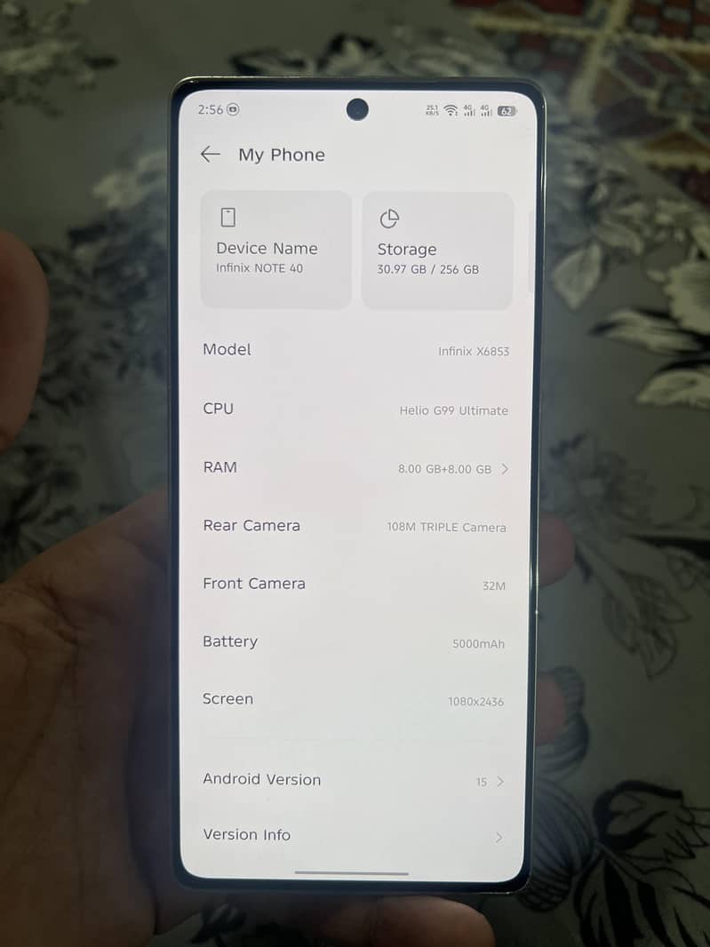 Infinix Note 40 7
