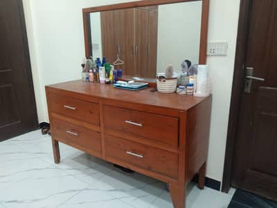 Solid Wood Big Dressing Table