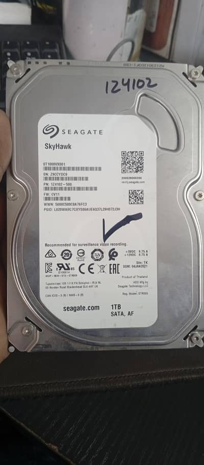 1TB (1000GB) FOR SELL 100% health