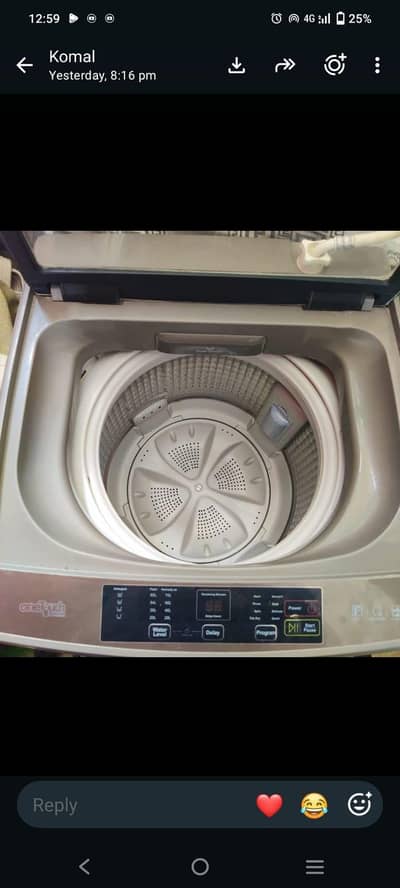 Haier Automatic Washing Machine Slightly Used