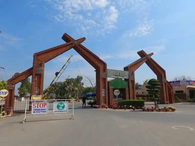 5 KANAL TWO-SIDE OPEN PLOT FOR SALE CHINAR BAGH