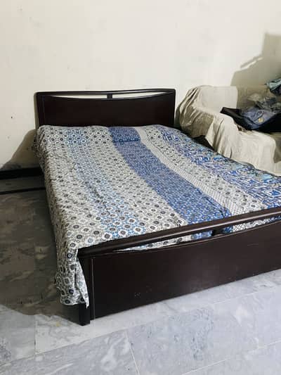 Wooden Double bed