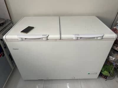 Haier Double Door Deep Freezer 10/10