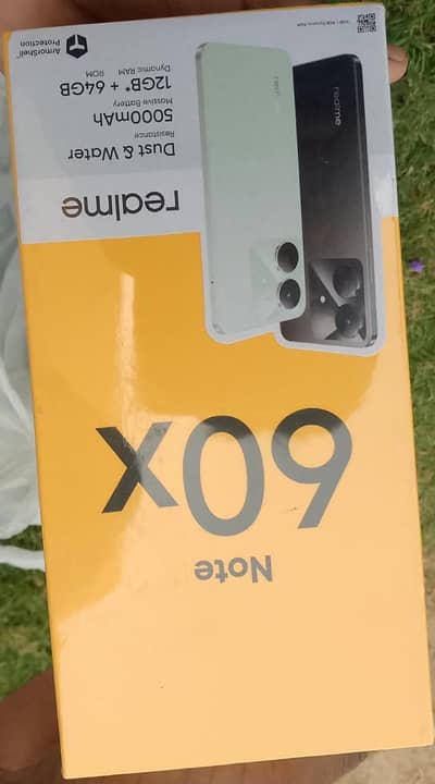 Realme Note 60x Box  pack 03083593481