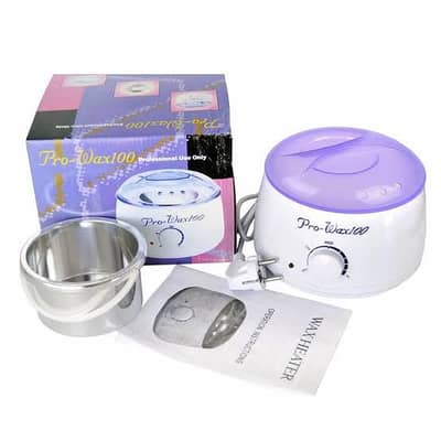 Wax Heater With Free Wax Beans and Strips with 1 year Warranty