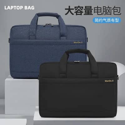Laptop bag black shoulder